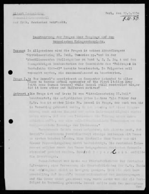 Thumbnail for Chapter 4 - C Series Manuscripts > C-075-C-075a-C-075b, Final Commentaries on the Campaign in North Africa, 1941-4