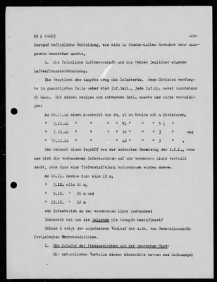 Thumbnail for Chapter 4 - C Series Manuscripts > C-023, Report on the Rhineland and Southern Germany Campaigns