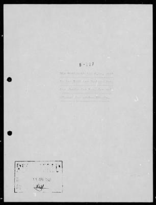 Thumbnail for Chapter 3 - B Series Manuscripts > B-827, OB West Supply and Administration (15 Jan. 1943-30 Jun. 44)