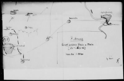 Thumbnail for Chapter 3 - B Series Manuscripts > B-831, Seventh Army (20 Feb.-26 Mar. 1945)