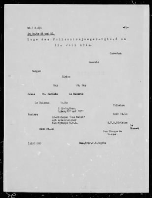 Thumbnail for Chapter 3 - B Series Manuscripts > B-839, 6th Parachute Regiment (1 May-20 Aug. 1944)