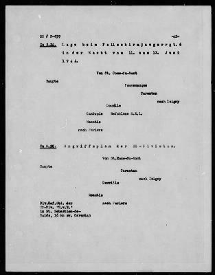 Thumbnail for Chapter 3 - B Series Manuscripts > B-839, 6th Parachute Regiment (1 May-20 Aug. 1944)