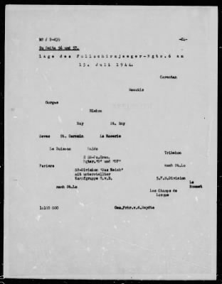 Thumbnail for Chapter 3 - B Series Manuscripts > B-839, 6th Parachute Regiment (1 May-20 Aug. 1944)