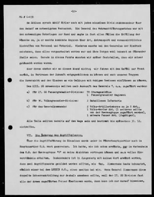 Thumbnail for Chapter 4 - C Series Manuscripts > C-039, Comment on the Report of 20 November 1947 on Operation NORDWIND