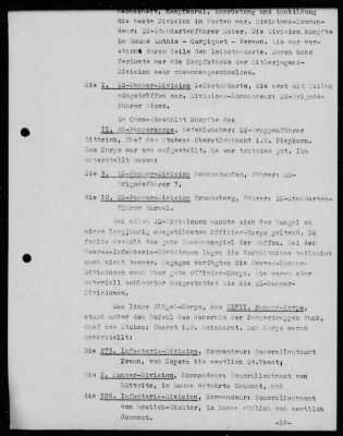 Thumbnail for Chapter 3 - B Series Manuscripts > B-840, Panzergruppe West (3 Jul.-9 Aug. 1944)