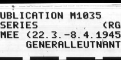 Thumbnail for Chapter 3 - B Series Manuscripts > B-842, Fifteenth Army Artillery (9-15 Apr. 1945) and Fifth Panzer Army Artillery (22 Mar.-8 Apr. 1945)