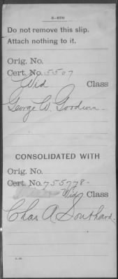 Thumbnail for Company [Blank] > Goodwin, George W (WC5507)