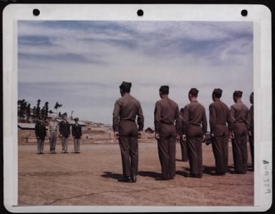 Thumbnail for General > Presenting Officers (Left To Right):  Gen Hoag, Col Feagin, Col Kilgore And Lt Myers.