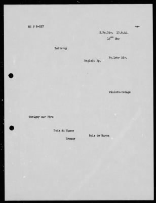 Thumbnail for Chapter 3 - B Series Manuscripts > B-257, 2d Panzer Division (6 Jun.-24 Jul. 1944)