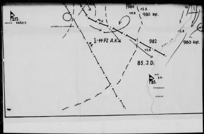 Thumbnail for Chapter 3 - B Series Manuscripts > B-702, 272d Infantry Division (26 Jul.-12 Sep. 1944)