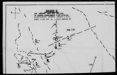 Thumbnail for Chapter 3 - B Series Manuscripts > B-702, 272d Infantry Division (26 Jul.-12 Sep. 1944)