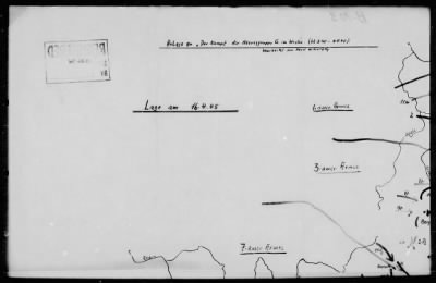 Thumbnail for Chapter 3 - B Series Manuscripts > B-703, Army Group G (22 Mar.-6 May 1945)