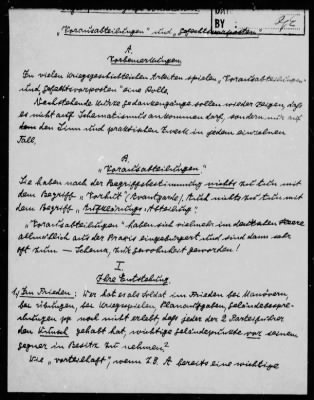 Thumbnail for Chapter 3 - B Series Manuscripts > B-705, Advance Elements and Combat Outposts