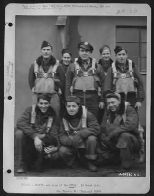 Thumbnail for Consolidated > England - Chaffie And Crew Of The 839Th.  16 March 1945.