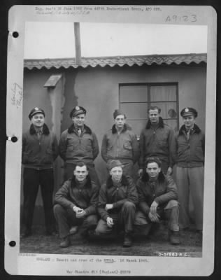 Thumbnail for Consolidated > England - Emmett And Crew Of The 839Th.  16 March 1945.