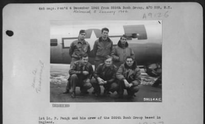 Thumbnail for Consolidated > 1St Lt. P. Pangk And His Crew Of The 385Th Bomb Group Based In England.