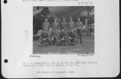 Thumbnail for Consolidated > Lt. J.H. Baumgardner'S Crew Of The 8Th Af 95Th Bomb Group Standing By Their B-17 At Their Base In England, 12 May 1944.