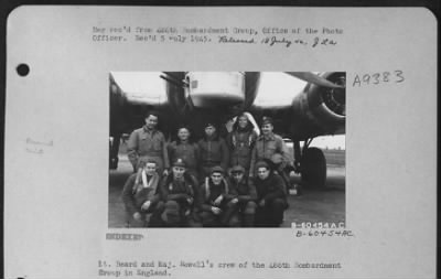 Consolidated > Lt. Beard And Maj. Howell'S Crew Of The 486Th Bombardment Group In England.