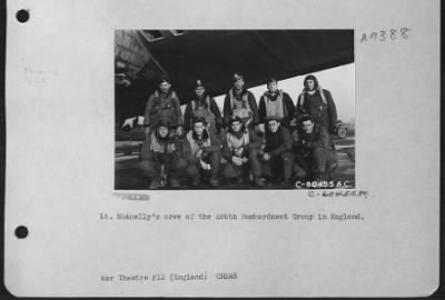 Thumbnail for Consolidated > Lt. Mcanelly'S Crew Of The 486Th Bombardment Group In England.