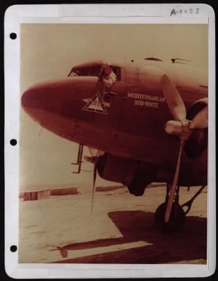 Thumbnail for Pilot > 'So This Is France.'  Cpl. Jos. P. Joyce, Janesville, Minn., A Clerk With A Mats Squadron In Italy, Looks Out At Frnace From The Cabin Of A C-47 Upon Arrival At Nice, Frnace Airport.  From The Airport, He Will Go To The Riviera For Seven Days Of Three R'S