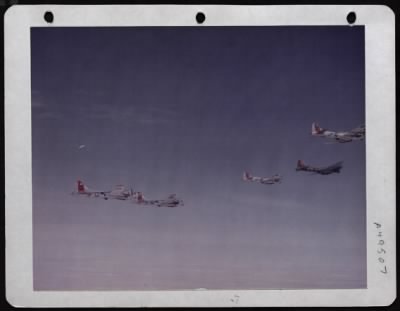 Thumbnail for Boeing > Formation Of Boeing B-17S Of The 8Th Air Force In Flight In England.