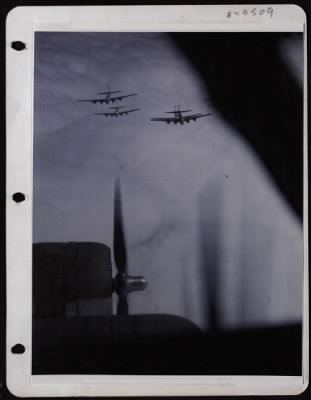 Boeing > Formation Of Boeing B-17S Of The 8Th Air Force In Flight Over England.