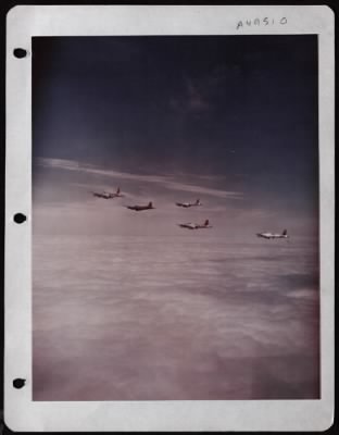 Boeing > Formation Of Boeing B-17S Of The 8Th Air Force In Flight Over England.