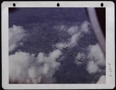 Boeing > Boeing B-17S Of The 8Th Air Force In Practice Formation Over England.