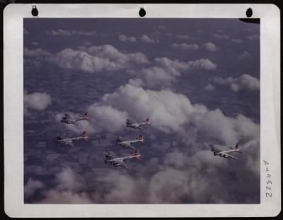 Boeing > Boeing B-17S Of The 8Th Air Force In Practice Formation Over England.