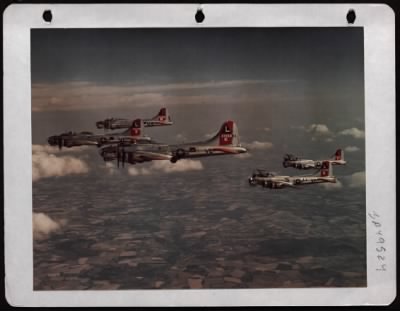 Thumbnail for Boeing > Boeing B-17S Of The 8Th Air Force In Practice Formation Over England.