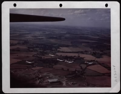 Thumbnail for Boeing > Boeing B-17S Of The 8Th Air Force Peel Off To Land At Their Base In England.