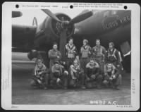 Thumbnail for Lead Crew On Bombing Mission To Frankfurt, Germany In Front Of The Boeing B-17 "Flying Fortress" "Vicious Virgin".  'A' Group, 303Rd Bomb Group, England.  29 January 1944. - Page 239