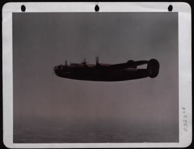 Consolidated > Consolidated B-24 'Liberator' Of The 8Th Air Force En Route To Bomb Nazi Installations.  England.