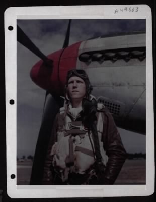 Thumbnail for Fighter > Lt. Robert J. Coopers, Chicago, Ill., Pilot Of A P-51 Of The 8Th Air Force In England.