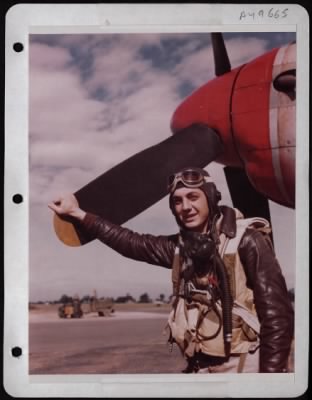 Thumbnail for Fighter > Lt. George D. Green, Whittier, Calif., P-51 Pilot Of The 8Th Air Force In England.