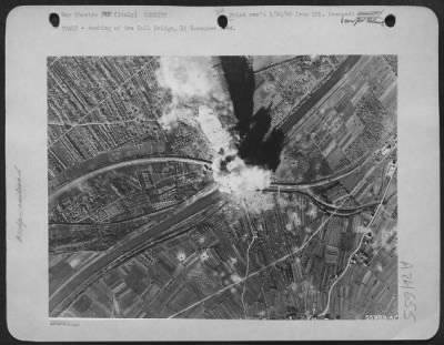 Thumbnail for Consolidated > ITALY-Bombing of Ora Rail Bridge, 11 November 1944.