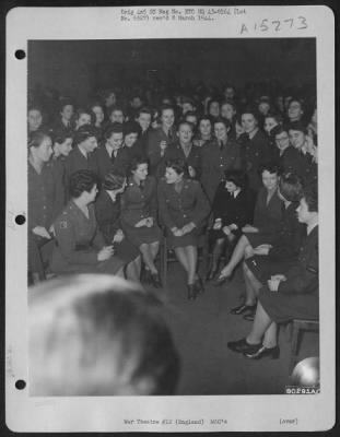 Thumbnail for Consolidated > Women Of Britain, Canada And The U.S. Who Represent The Female Side Of The Army And Air Force Get Together For A Party At An 8Th Air Force Base At Widewing, England.  5 December 1943.