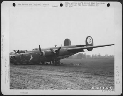 Thumbnail for Consolidated > Crash Landing Of Consolidated B-24D 'Rose Of Juarez' At Station 505, England.  November 1943.  (A/C No. 42-7469).