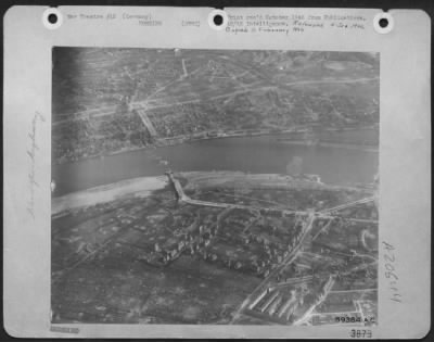 Consolidated > 2 Miles North Of Cologne, This Massive Highway Bridge Across The Rhine Was Destroyed By Allied Bombers.