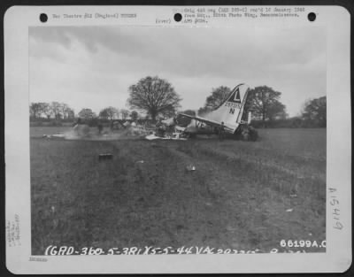 Thumbnail for Consolidated > This Wreckage Was Formerly A Boeing B-17 "Flying Fortress" Of The 381St Bomb Group, Based At Aaf Station 167, England.  5 May 1944 (A/C No. 297315.)