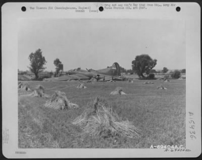 Thumbnail for Consolidated > The Boeing B-17 "Flying Fortress" 'Hell'S Belles' (A/C No. 230157) Of The 91St Bomb Group Overshot The Runway While Landing At Its Base In Bassingbourne, England On 28 July 1943.