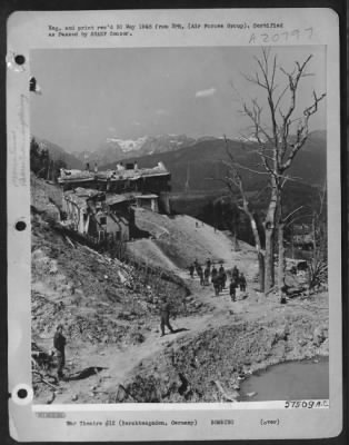 Thumbnail for Consolidated > Berchtesgaden, Hitler'S Aerie, Now Rest Stop For Airborne Gis -- One Obersalzberg Mountain In The Bavarian Alps, Battle Weary American Soliders Of An Airborne Division Late In May 1945 Were Taking Sun Baths, Swimming, Fly Fishing, Boating And Riding Horse