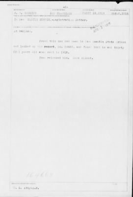 Old German Files, 1909-21 > Martin E. McHugh (#164663)