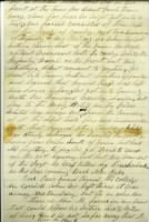 George M Detwiler letter Corinth, MS burning description Civil War