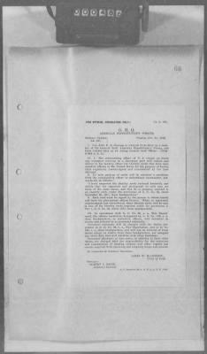 Thumbnail for A: Early History and General Organization of the AEF Air Service > 10: General Orders and Bulletins of GHQ, Line of Communications, Service of the Rear, and SOS, 1917-19