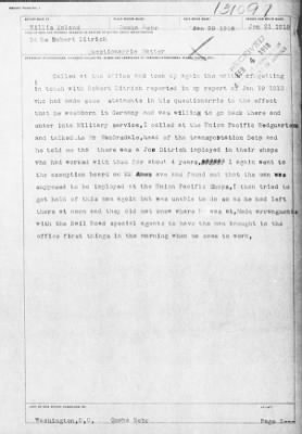 Old German Files, 1909-21 > Robert Ditrich (#8000-131097)