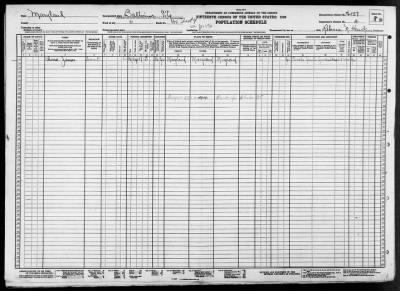 Thumbnail for BALTIMORE CITY, WARD 11 > 4-157