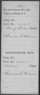 Thumbnail for Company [Blank] > Williams, Thomas D (WC4993)