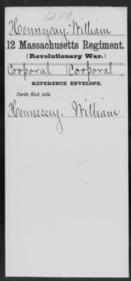 Thumbnail for William > Hennysay, William