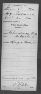 Thumbnail for William Henry > Gatewood, William Henry (30)